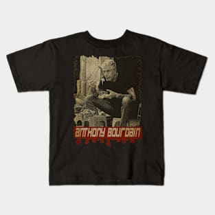Anthony Bourdain Vintage Kids T-Shirt